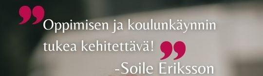 Inkluusiosta sekä oppimisen ja koulunkäynnin tuesta